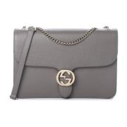 Gucci Cross Body Väska Gray, Dam