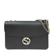 Gucci Cross Body Väska Black, Dam