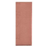 Gucci G-monogram Frayed Scarf Pink, Unisex