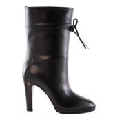 Gucci Ankelboots med dragsko Black, Dam