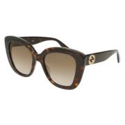 Gucci Gg0327S Solglasögon Brown, Dam