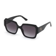 Guess Solglasögon Guess Gu7681 01B Black, Dam