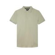 Hackett Minimalistisk Pima Bomull Polo Green, Herr