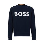 Hugo Boss Sweatshirts Blue, Herr