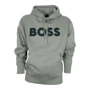 Hugo Boss Hoodies Green, Herr