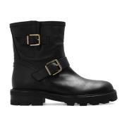 Jimmy Choo Youth II nitar ankelboots Black, Dam