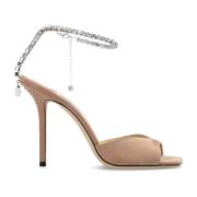 Jimmy Choo ‘Saeda’ klack sandaler Beige, Dam