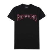John Richmond T-Shirts Black, Dam