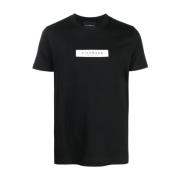 John Richmond Logo Framsida T-Shirt Black, Herr