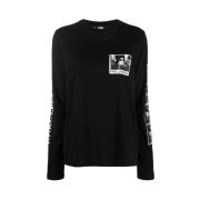 Karl Lagerfeld T-shirt Black, Dam