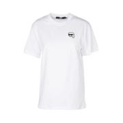 Karl Lagerfeld T-Shirts White, Dam