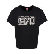 Kenzo Säsongsgrafisk Boxy T-Shirt Black, Herr