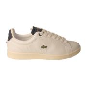 Lacoste Vita/Blå Lacoste Carnaby Dam Sneakers White, Dam