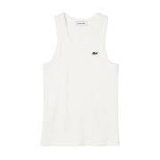 Lacoste Vita T-shirts och Polos White, Dam