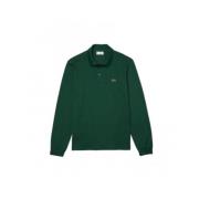 Lacoste Klassisk Långärmad Polo Tröja Green, Herr