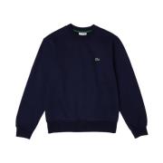 Lacoste Blå Casual Tröja för Män Blue, Herr