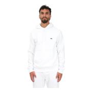 Lacoste Vit Huva Tröja - Stilren och Bekväm White, Herr