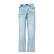 Levi's Straight Jeans Blue, Dam