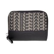 Marc Jacobs Monogrammärkt plånbok Black, Dam