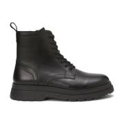 Marc O'Polo Herr Läder Ankelboots Black, Herr