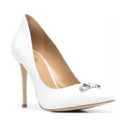 Michael Kors Parker Läderpump White, Dam