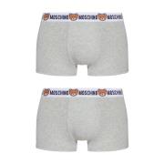 Moschino Boxershorts 2-pack Gray, Herr