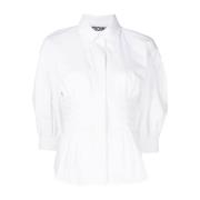 Moschino Stilfull Vit Toppuppgradering White, Dam