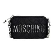 Moschino Elegant och mångsidig Cross Body-väska Black, Dam