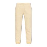 Moschino Sweatpants med logotyp Yellow, Dam