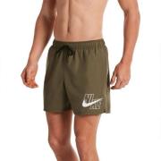 Nike Stora Logga Badshorts Green, Herr