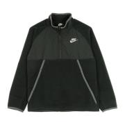 Nike Vinteriserad hög hals sweatshirt Black, Herr