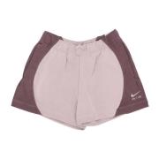 Nike Air Mid-Rise Fleece Shorts Beige, Dam