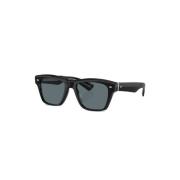 Oliver Peoples Svarta solglasögon med tillbehör Black, Unisex