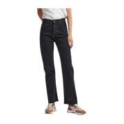 Pepe Jeans Straight Jeans Black, Dam