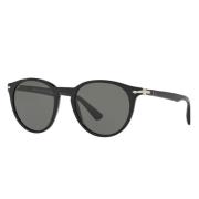 Persol Ikoniska Phantos Solglasögon med Tunna Profiler Black, Unisex