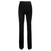 Pinko Leather Trousers Black, Dam