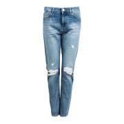 Pinko Trendiga Slim-fit Jeans Blue, Dam