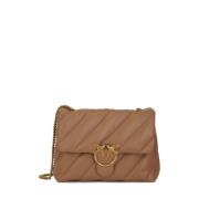 Pinko Cross Body Bags Brown, Dam