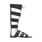 Pinko Selenio Sandal Läder Black, Dam