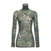 PINKO Dolcevita Jersey Green, Dam