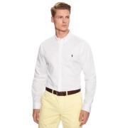 Polo Ralph Lauren Slim Bomullsskjorta Featherweight White, Herr