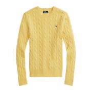 Ralph Lauren Gul Långärmad Tröja - Storlek: L, Färg: Höstgul Yellow, D...