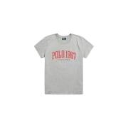 Ralph Lauren Polo 67 Jersey T-shirt - Andover Heather Gray, Dam