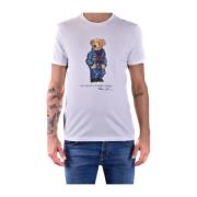 Ralph Lauren Snygga T-shirts för Män och Kvinnor White, Herr