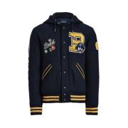 Ralph Lauren Varsity Bomberjacka Blue, Herr