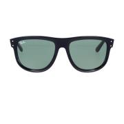 Ray-Ban Revolutionerande Boyfriend Solglasögon Black, Herr