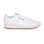 Reebok Tidlösa lädersneakers för män White, Herr