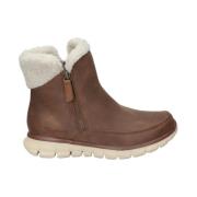 Skechers Dam Ankelboots Brown, Dam