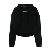 Stella McCartney Svarta Huvtröjor Black, Dam