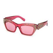 Swarovski Sunglasses Pink, Dam